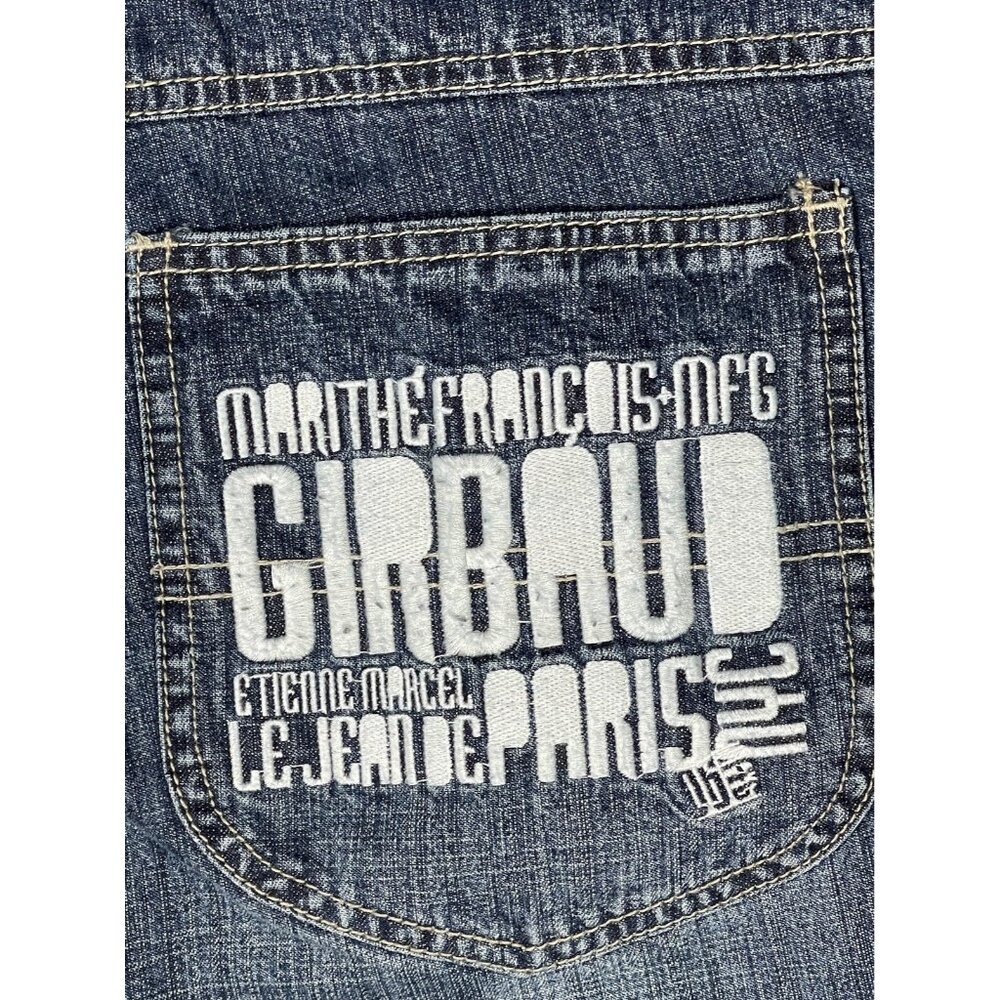 Vintage Marithe Francois Girbaud Wide Leg Baggy Denim Jeans - Men Size 34 X 29 - Picture 5 of 16